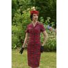 Robe crayon ecossais hearts and roses