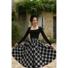 Jupe vintage a carreaux 