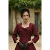 Robe + bolero bordeaux