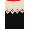 Pull rockabilly manches courtes Banned retro