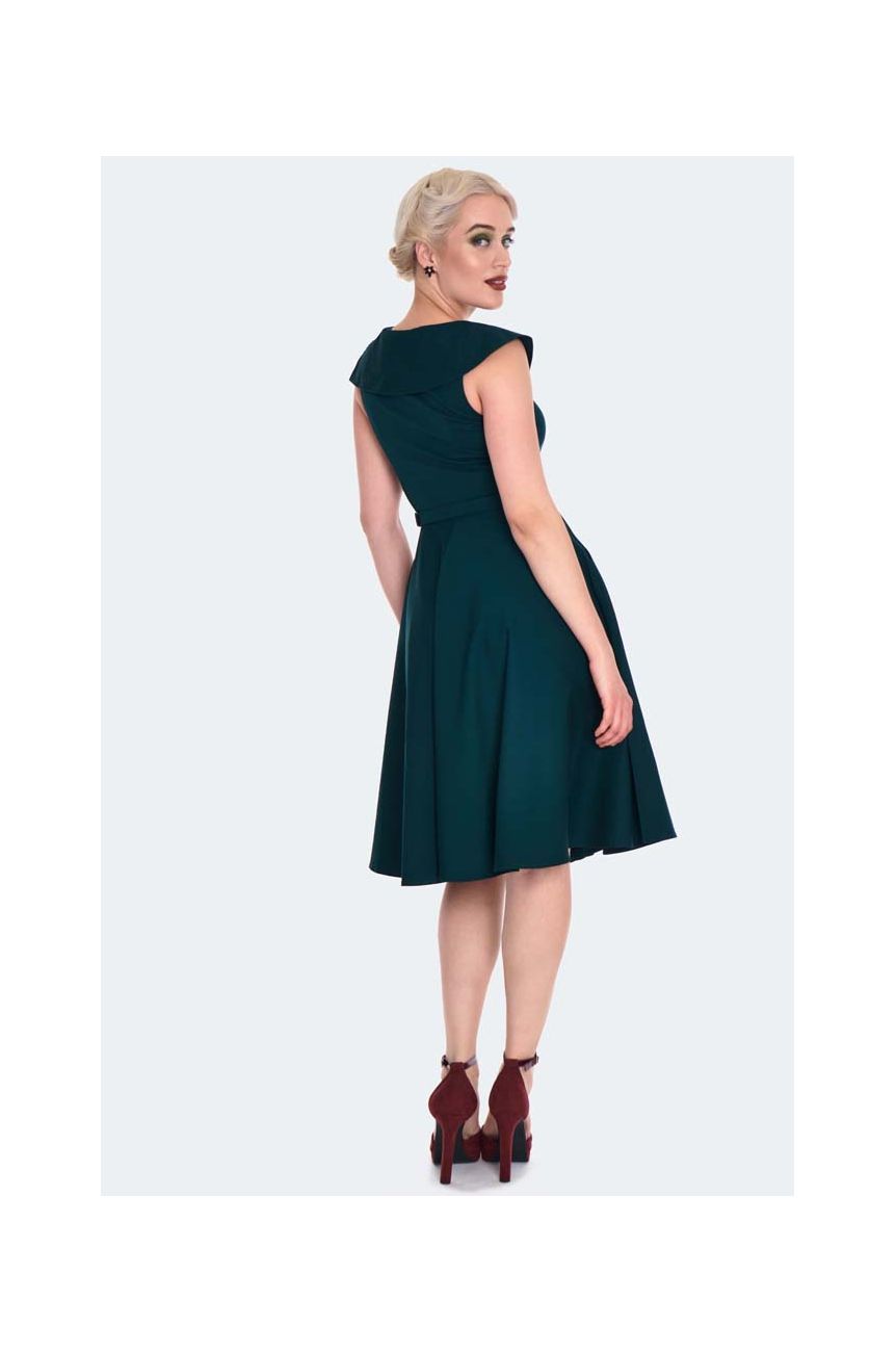 robe retro verte Voodoo Vixen