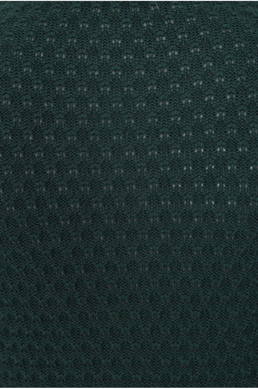 Cardigan banned kaki en coton