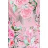 Robe fleurie rose tendre roses generosite bouquet swing pin-up femme vintage chic