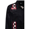 Chemise garage américain noire a matches king kerosin