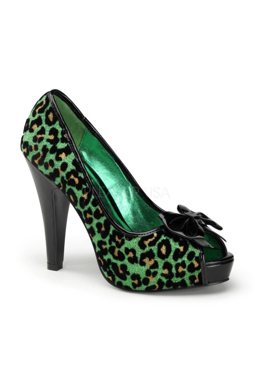 Chaussure leopard pin up