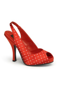 Chaussure pin up cutiepie-03 rouge