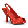 Chaussure pin up cutiepie-03 rouge