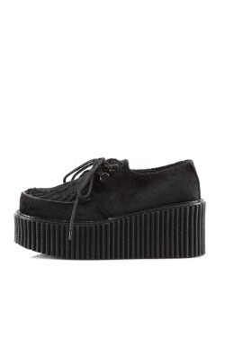 Creepers noires surpiquées-Demonia