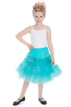 Jupon enfant bleu
