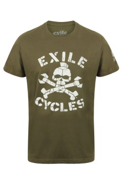 Tee shirt exile motorcycle menace